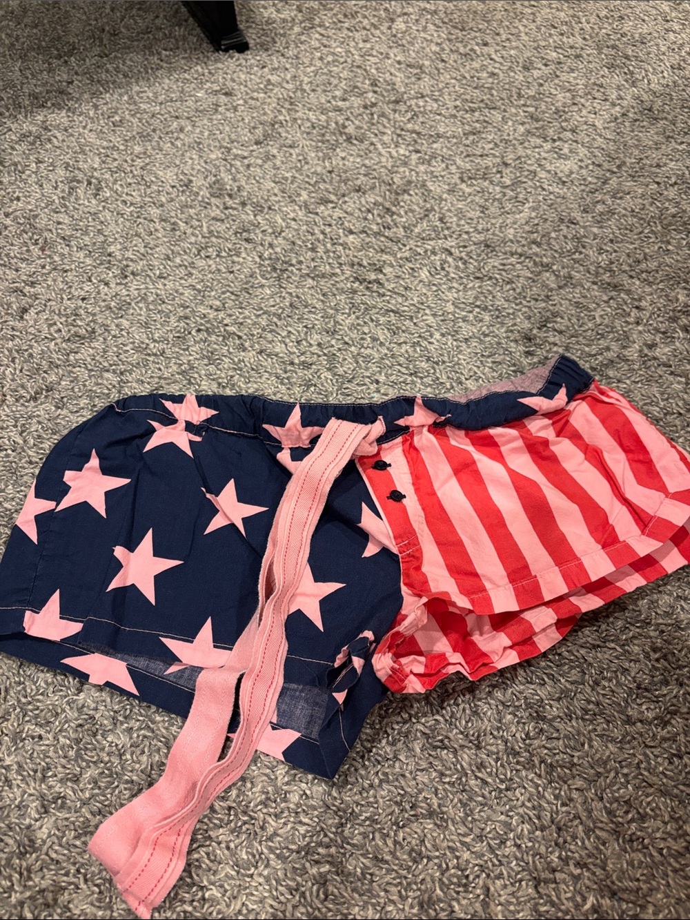 Women Pink & Navy Star-Stripe Shorts - Cute Summer Bottoms